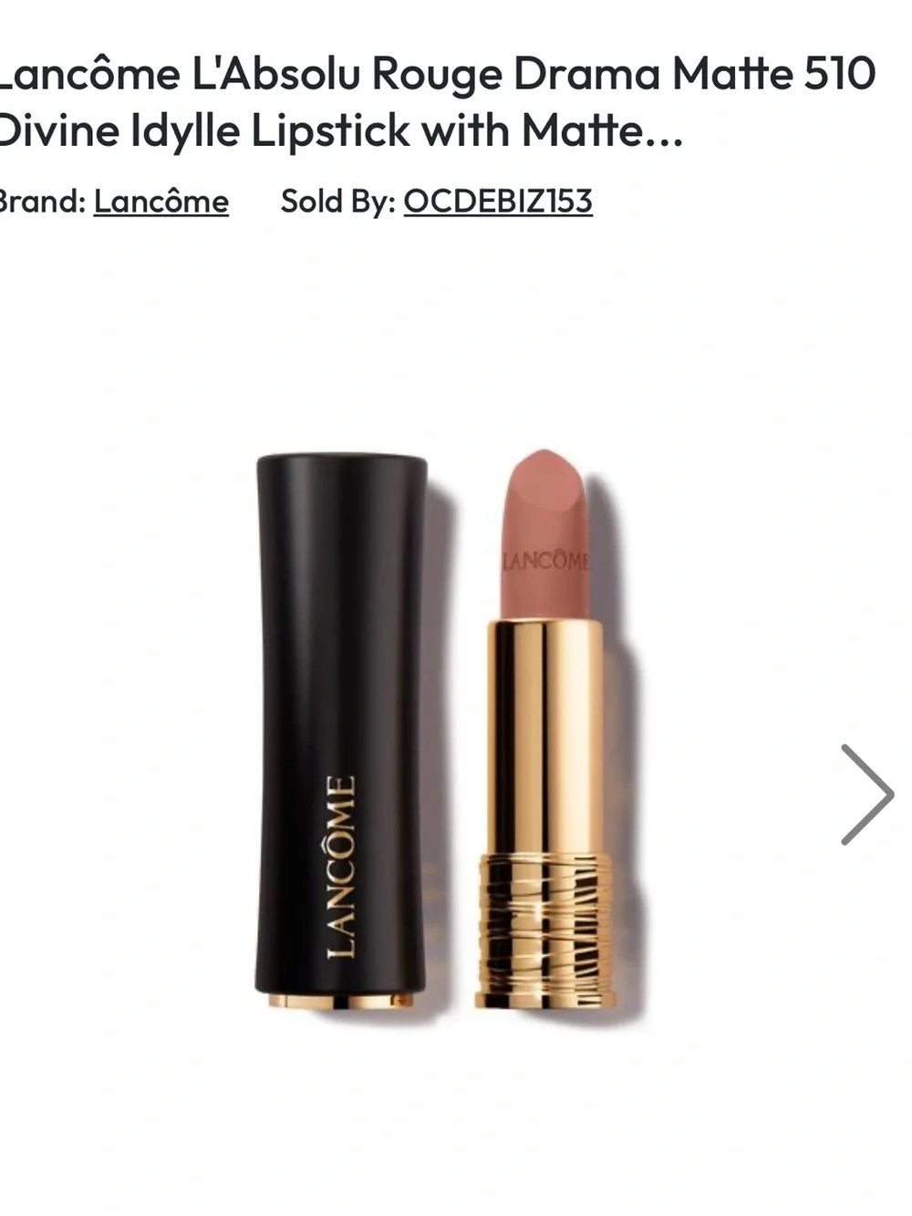 Lancome matte lipstick